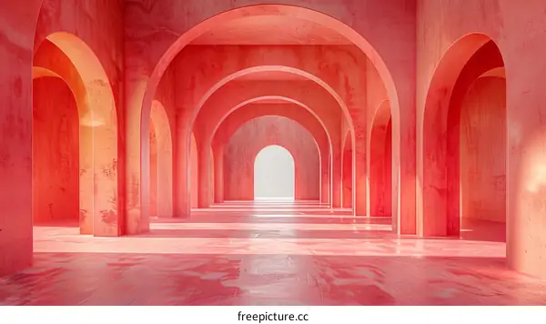 Pink Archway