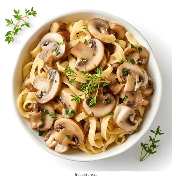 pasta with mushrooms