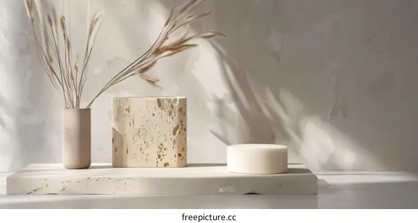 Three-dimensional display of stone texture