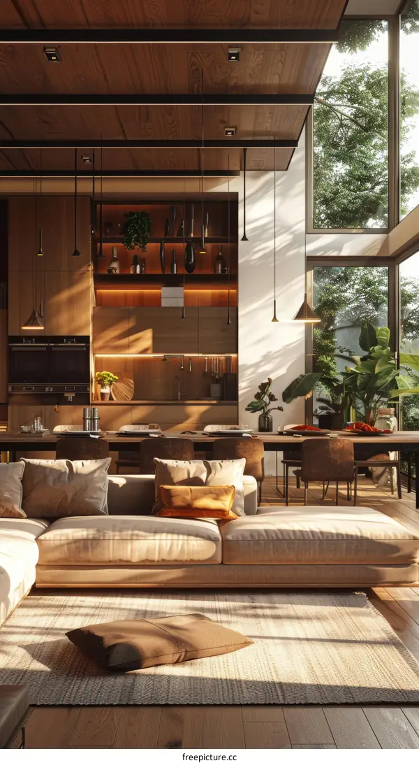 Modern and Cozy IKEA Style Living Room