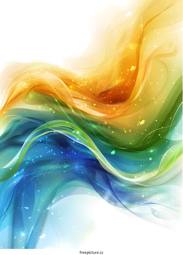 Colorful Wavy Background