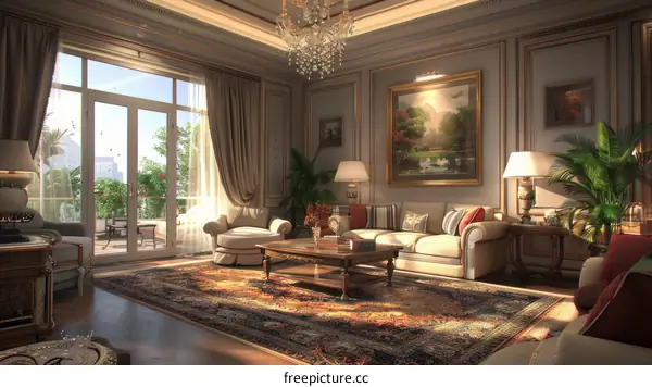 Luxury Living Room Interior Design