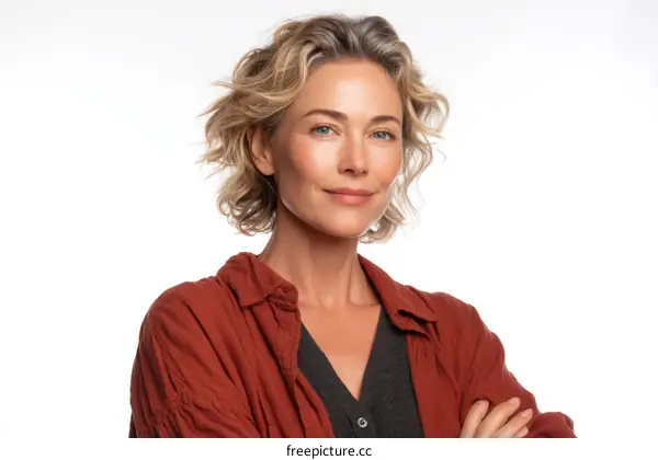 Confident Mature Woman Portrait