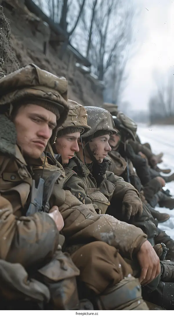 American soldiers in the Korean War