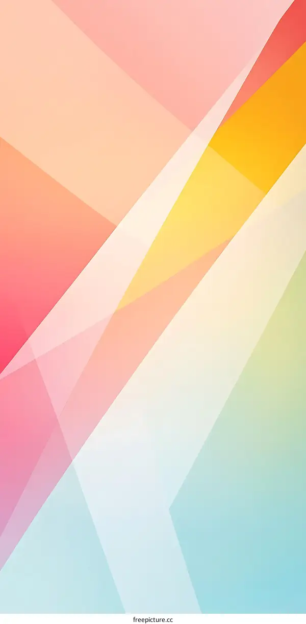 Abstract Colorful Geometric Background Design