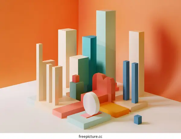 Abstract Geometric Shapes in a Minimalist Setting