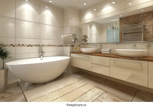 Modern Stylish Bathroom Design