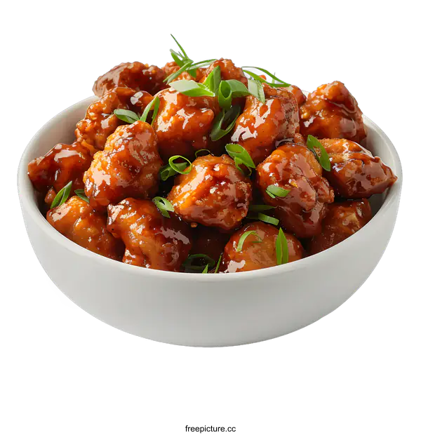 [Transparent Background PNG]Sweet and Sour Chicken