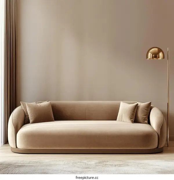 Modern Beige Sofa Interior Design