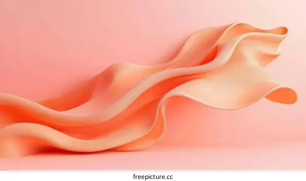 Abstract Peachy Fabric Design