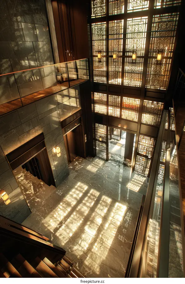 Modern Chinese Architecture Lobby Interior Design