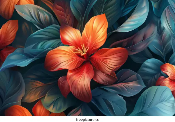 Tropical Rainforest Flowers