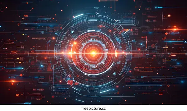 futuristic technology background image