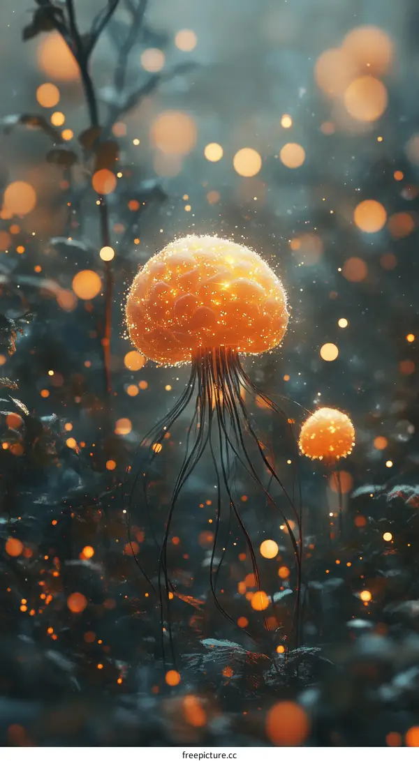 Luminous Forest Fungi