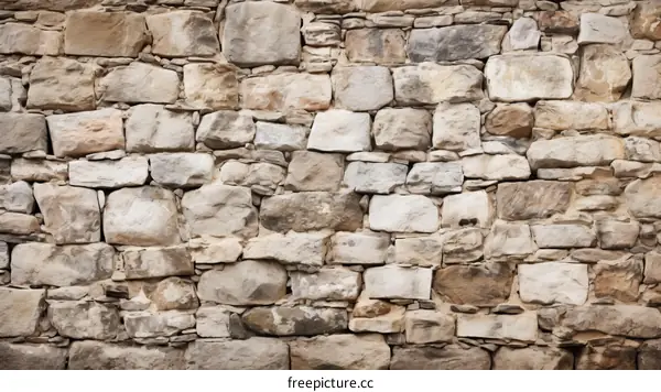 Ancient Stone Wall Texture