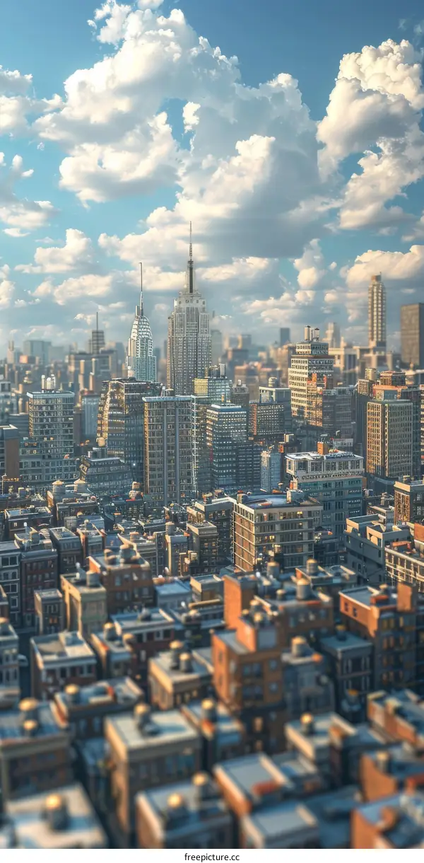 New York City Skyline with the Empire State Building