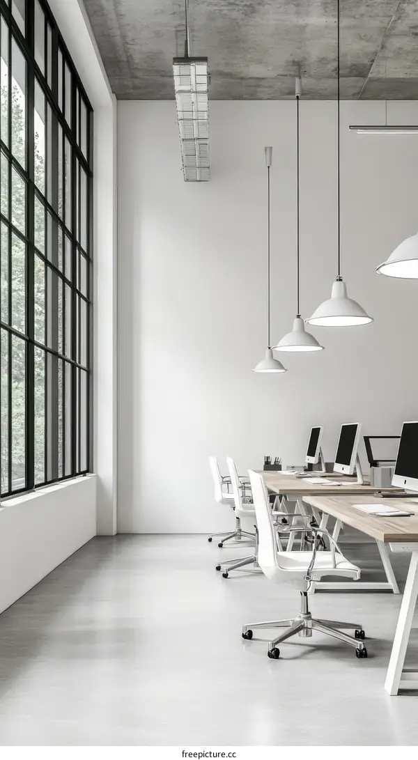 Modern Minimalist Office Interior Design