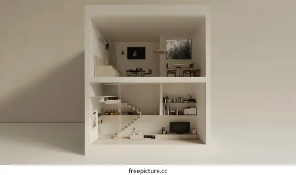 Minimalist Interior Design Model Home