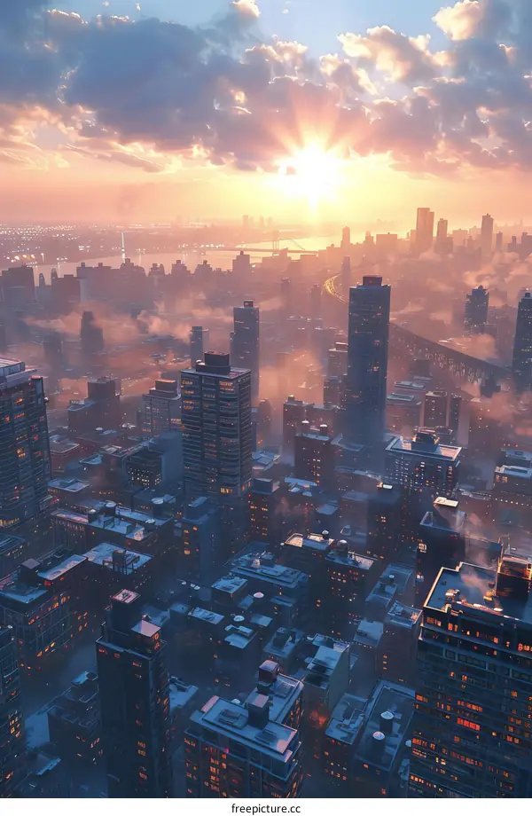 Metropolis of Glass and Steel