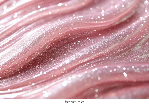 Pink Glittery Texture Background