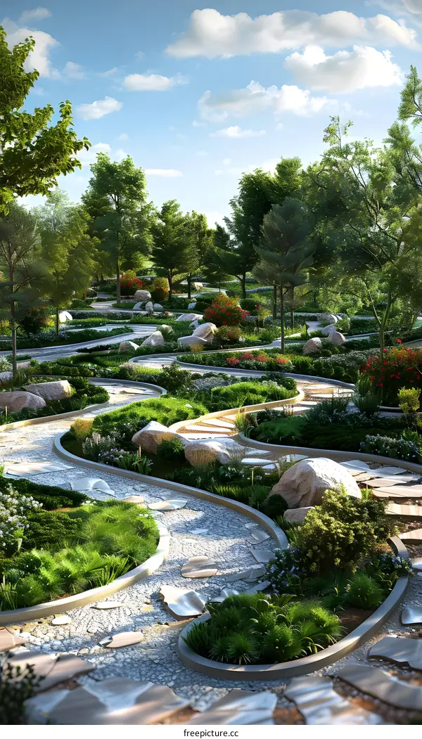 Landscape Design的效果图