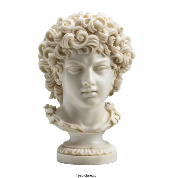 [Transparent Background PNG]Head of a Young Man