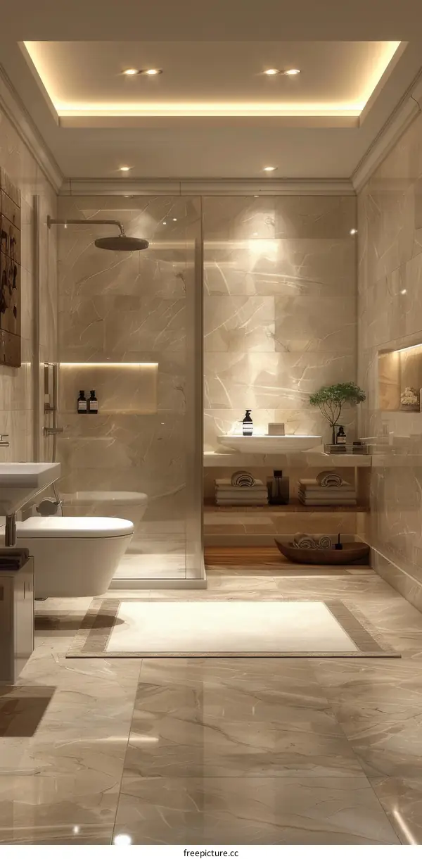 Modern Luxury Bathroom Interior Design