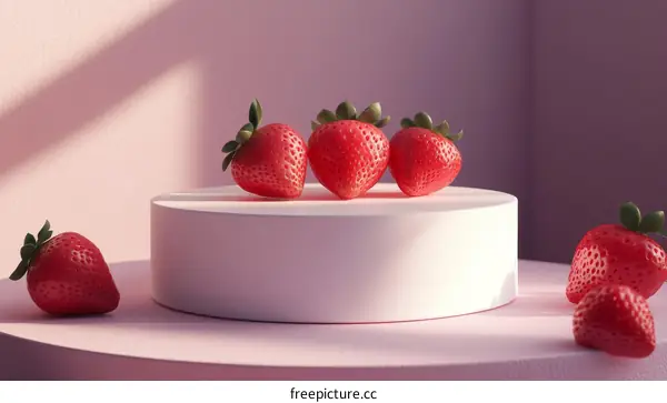 Strawberry Still Life Photography