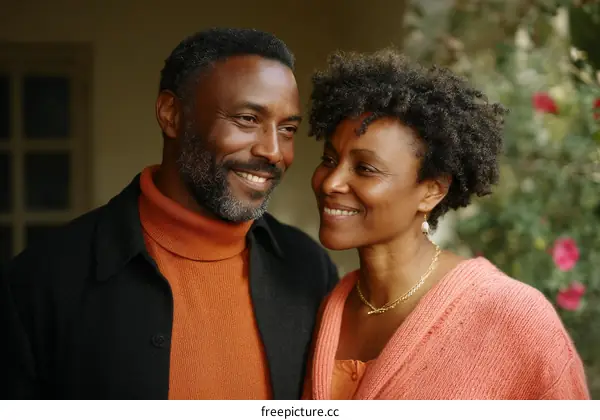 Couple Portrait Outdoors in Autumn