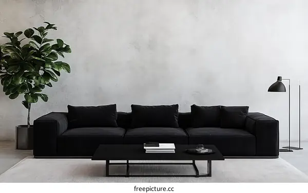 Modern Minimalist Living Room Interior Design