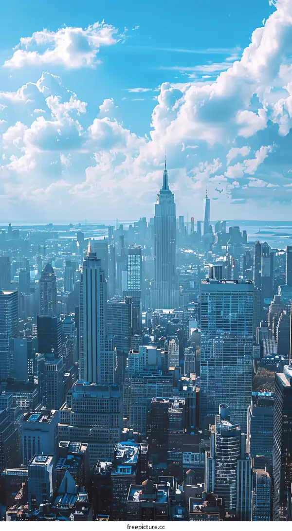 New York City Skyline with the Empire State Building