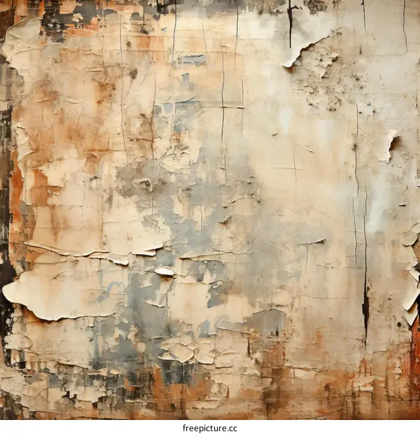 Grunge Torn Paper Texture Background