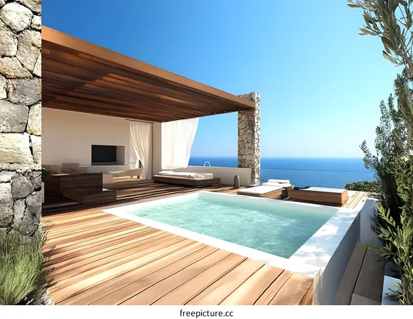 Modern Villa with Infinity Pool and Ocean View