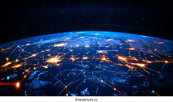 Global Network of Interconnected Cities