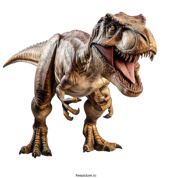 [Transparent Background PNG]Powerful Tyrannosaurus Rex Illustration