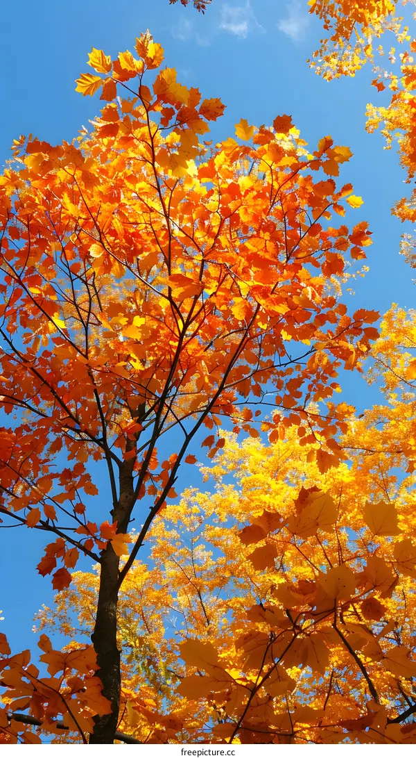 Fall foliage in New England