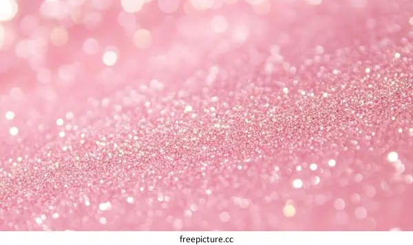Beautiful Pink Glitter Background