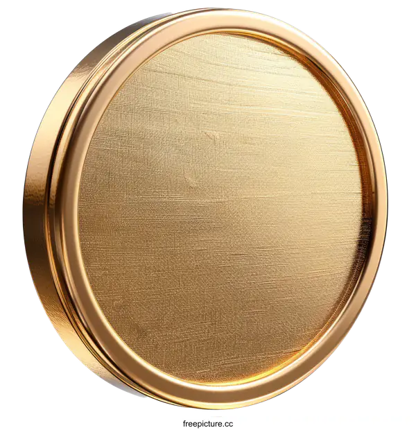 [Transparent Background PNG]gold coin 3d illustration