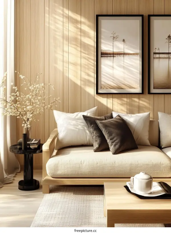 Modern Minimalist Living Room Interior Design