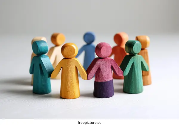 Diverse Group Unity Illustration