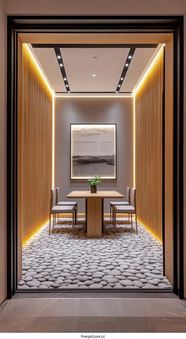 Modern Japanese Style Private Dining Room