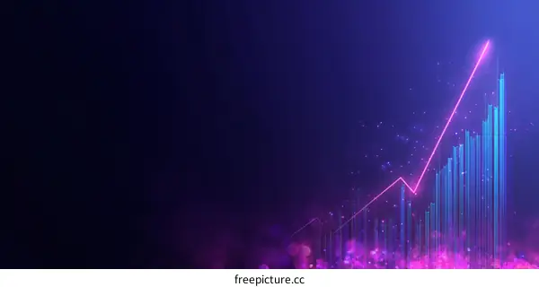 Dynamic Growth Chart Illustration