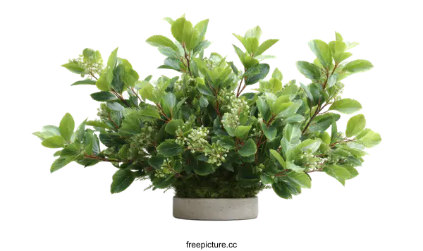 [Transparent Background PNG]Artificial Plant Arrangement in a Pot