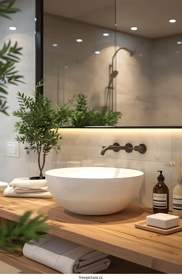 Bathroom Design in Nordic Style