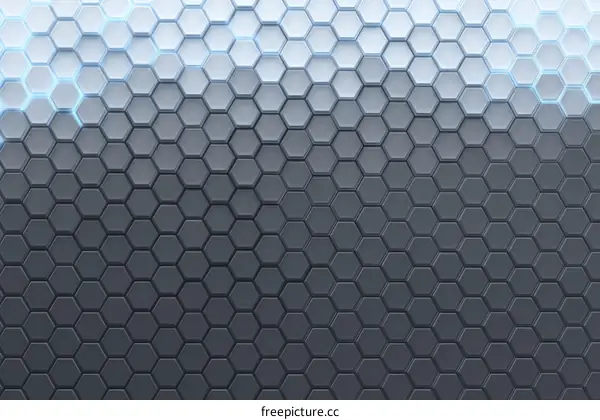 Abstract Hexagonal Pattern Background Design