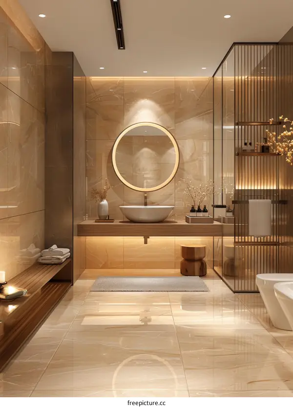 Modern Luxury Bathroom Interior Design