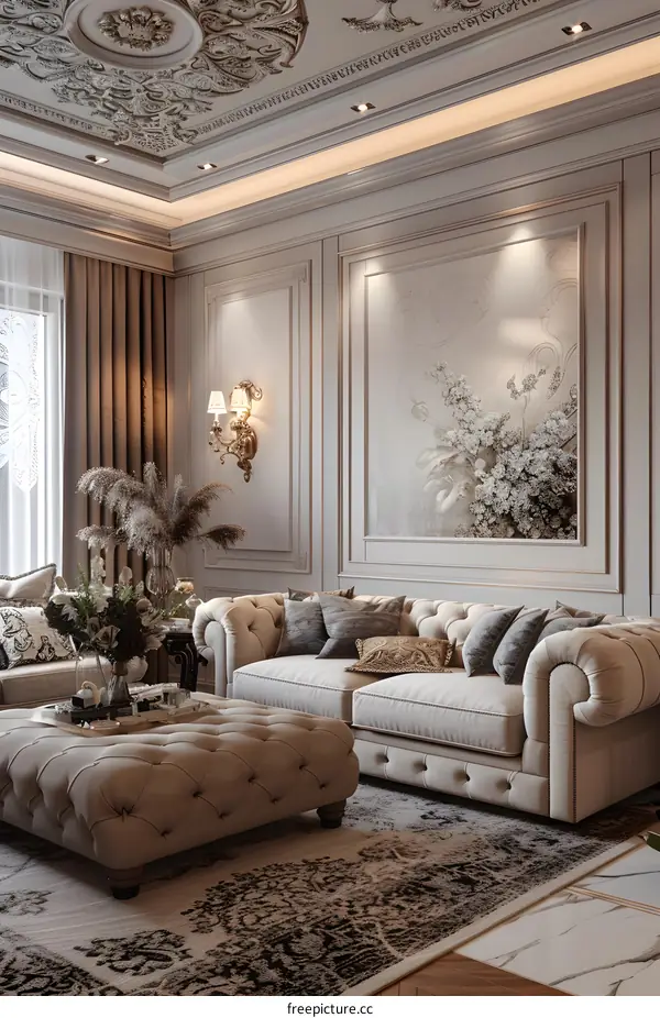 Luxurious living room