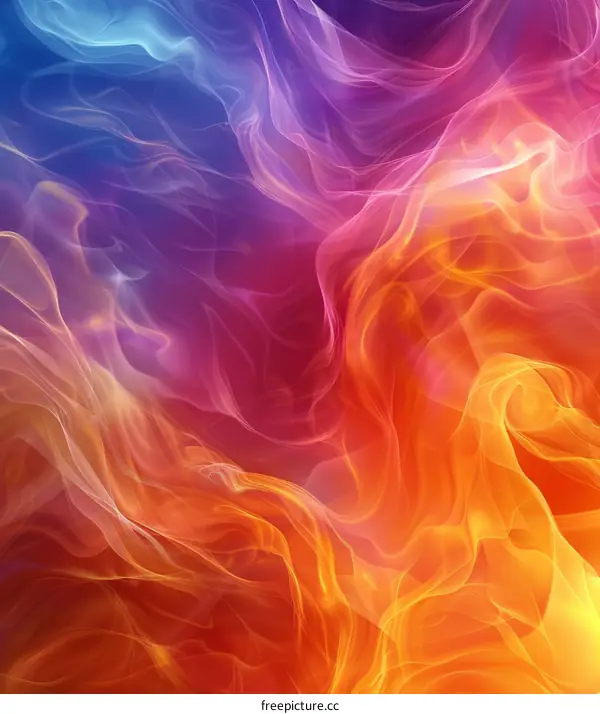 Colorful abstract background of red orange yellow blue and purple colors