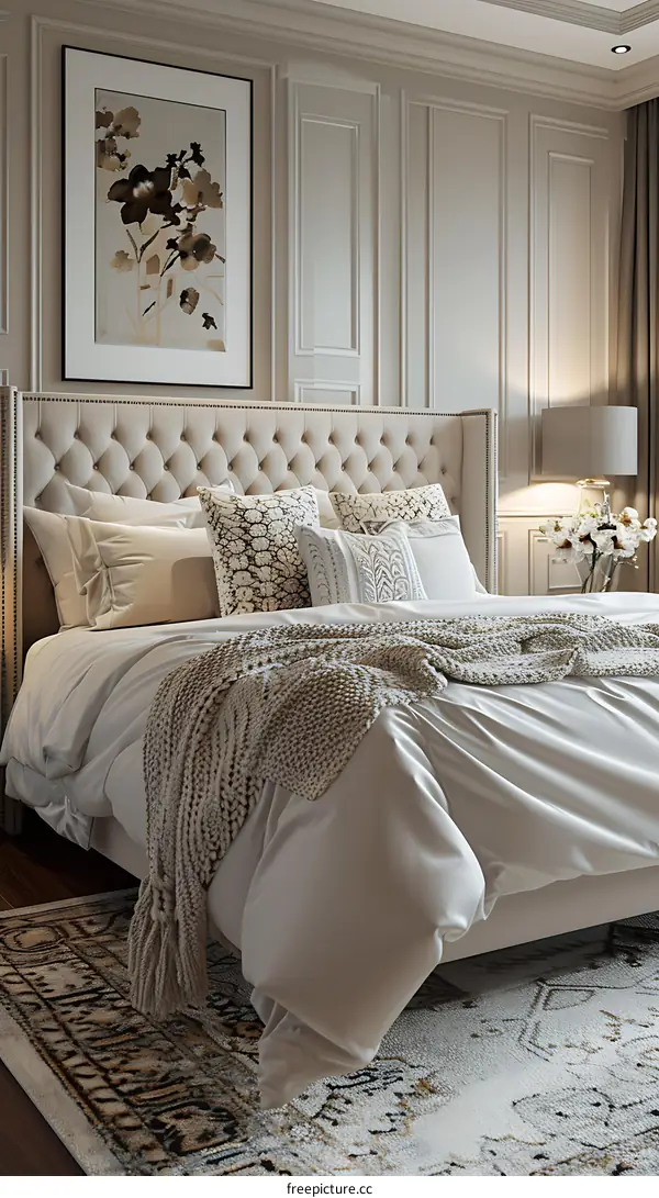 European-style bedroom