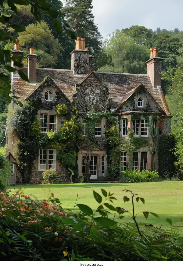 Charming Stone Cottage with Tranquil Gardens in the English Countryside